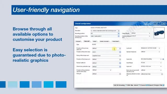 Watt Drive WEG Group Cat4CAD Configuration Software смотреть онлайн