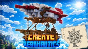 Как работают ДИРИЖАБЛИ? Гайд на механизмы — Create Aeronautics 1.21.1