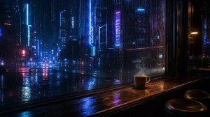 Dark Synthwave Mix Vol.40 🌃 1 Hour Neon Noir Cyberpunk BGM for Focus & Night ｜ Neon Horizon
