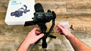 Feiyu SCORP 3 — Инструкция при первом использовании, установка , настройка.