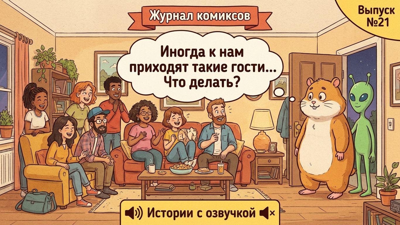 Журнал комиксов с озвучкой. Выпуск №21