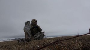 ДОБЫЛ В ОТКРЫТОЙ ТУНДРЕ ПРОСТО СИДЯ ЗА ПНЕМ
