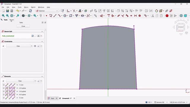 Быстро осваивайте FreeCAD 1.1  Конструирование пластиковой пряжки с автоматической фиксацией