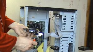 Подключение вентилятора и видео платы