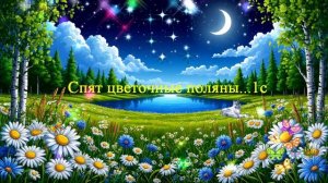 Спят цветочные поляны... ВИДЕО ПЕСНЯ В ДУШУ