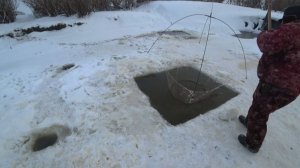 Рыбалка в Сибири. Морозы нам не помеха.