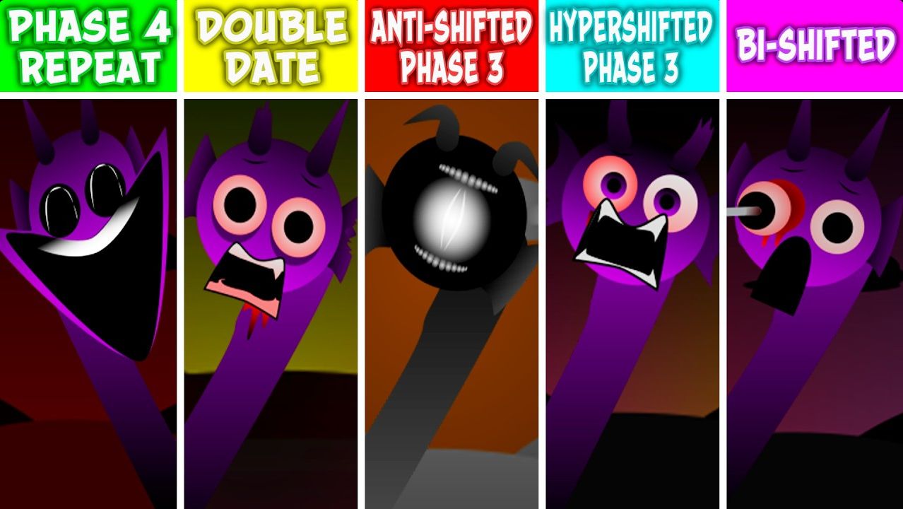 INCREDIBOX SPRUNKI: DOUBLE DATE 💘, АНТИ-, ГИПЕР-, БИ-СДВИГ — ВСЕ 🔁 ПОВТОРЯЮТ ФАЗУ 4! смотреть онлайн