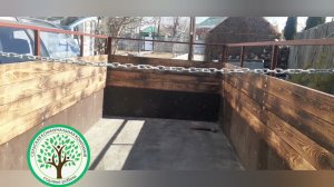 техника компании.Прицеп Багем с нашивками