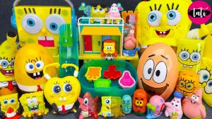 Играем в игрушки из мультика Спанч Боб и другие. Мультфильм для детей. ASMR АСМР