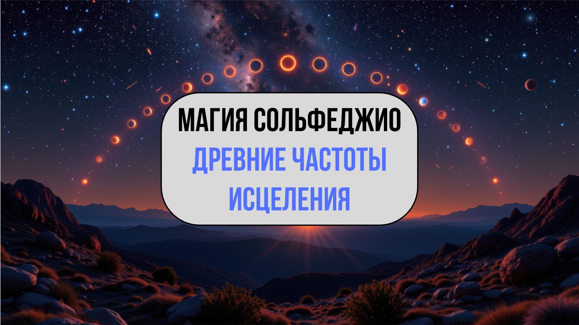 МАГИЯ Сольфеджио: Древние Частоты Исцеления и Релаксации