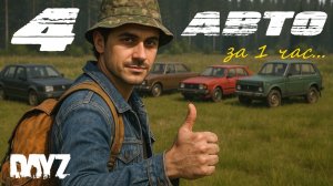 Как ОЧЕНЬ БЫСТРО добыть МАШИНЫ в DAYZ?