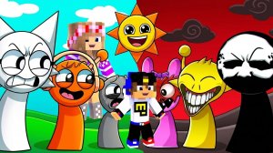 МОЙ ДРОН снял СПРУНКИ в МАЙНКРАФТ НУБ И ПРО ЭВОЛЮЦИЯ ВИДЕО MINECRAFT Евгенбро