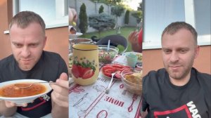 Адамян- Приехали На Ужин На Игрень Итальянская Семья Мама Света Наготовила Самвел Адамян