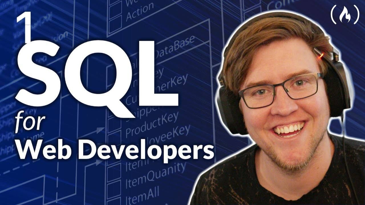 1) SQL For Web Developers - Complete Database Course смотреть онлайн