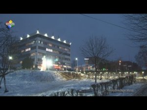 Современное уличное освещение установлено в Павловском Посаде