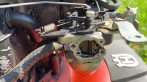 Husqvarna r 152sv не набирает обороты, не развивает мощность, глохнет