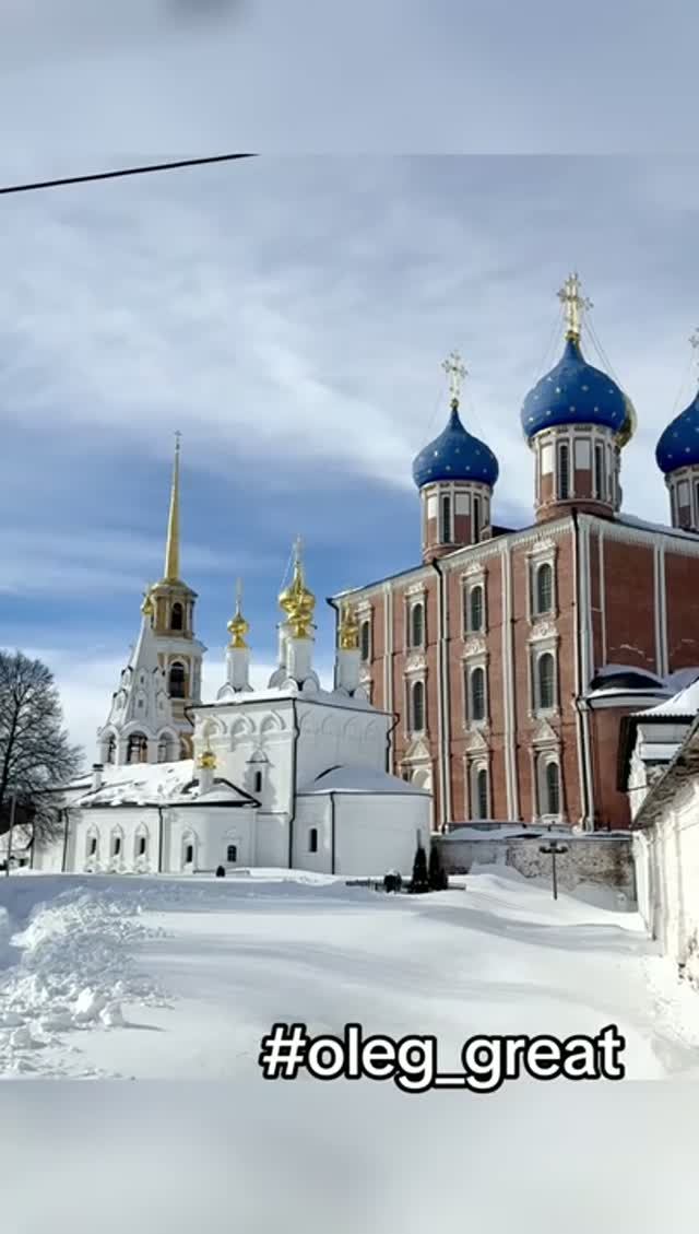 Рязань зимой: сказка в серебре
