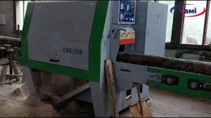Бревнопильные станки EcoWood CBS. Идеальная распиловка бревен на необрезную доску. Эковуд CBSКАМИ -