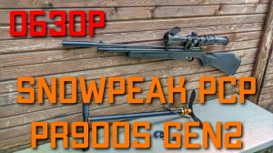 Snowpeak PCP PR900S Gen2 5.5 мм пневматическая винтовка ОБЗОР