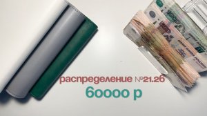 #21.26 Распределение бюджета по конвертам|Зарплата мужа|Июнь#бюджет