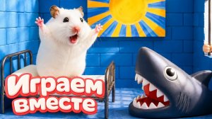 ХОМЯК ВЫБИРАЕТСЯ ИЗ СЕКРЕТНОЙ ХОМЯЧЕЙ ТЮРЬМЫ ! Забавные животные ! Супер лабиринт для хомяка №26