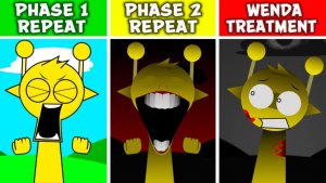 INCREDIBOX SPRUNKI: ФАЗЫ 1-2 НО ВСЕ 🔁 ПОВТОРЯЮТ WENDA TREATMENT V2! 💊♾️