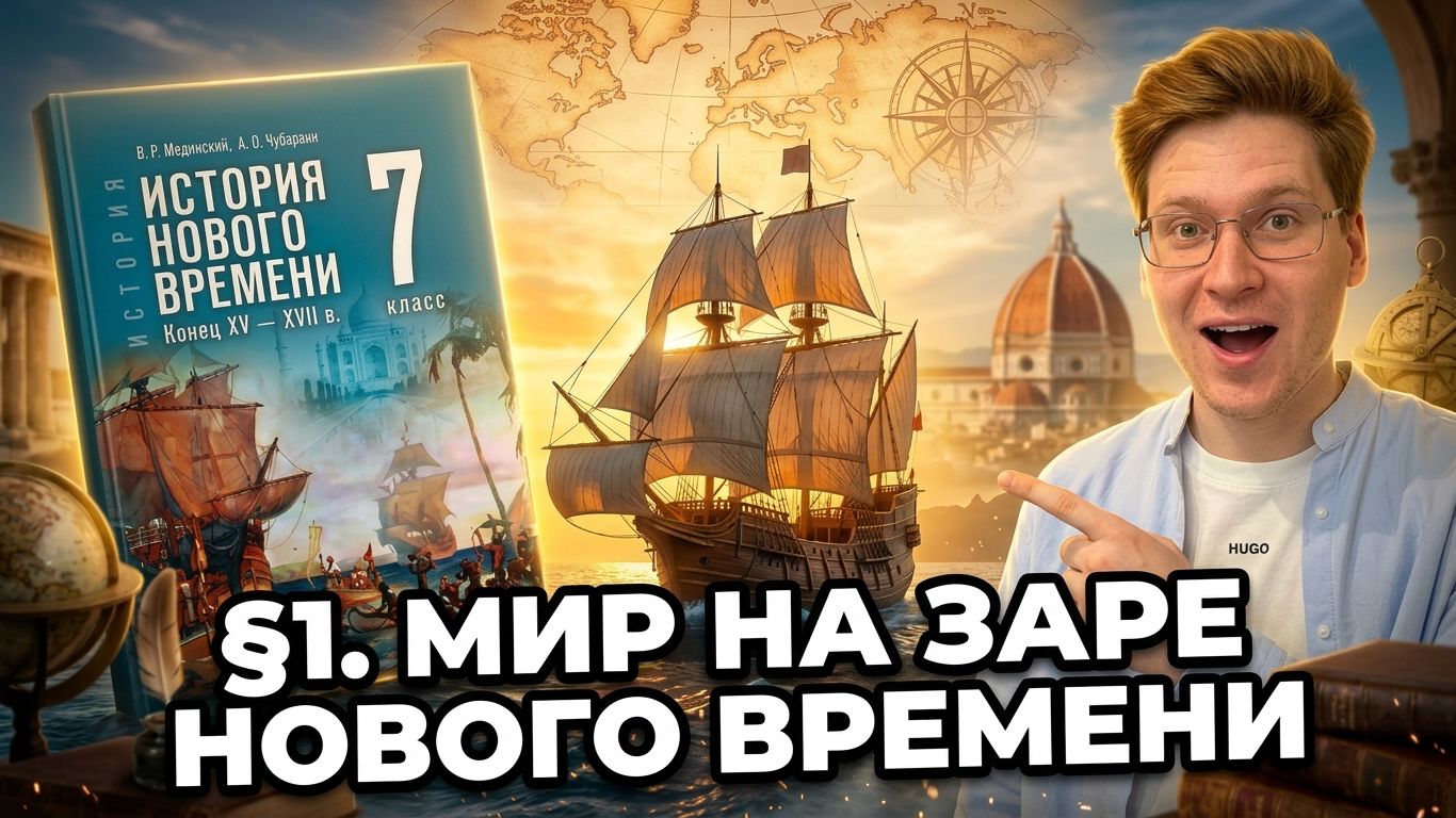 §1. Мир на заре Нового времени, 7 класс, всеобщая история, Мединский