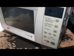 свч LG  не работает кнопка старта