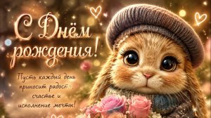 Поздравление с Днем рождения 🎉🎂🌸