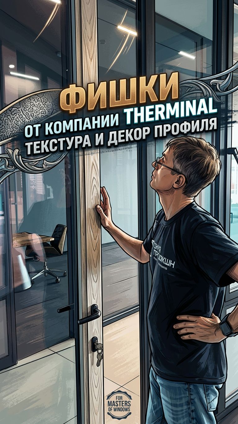 ДЕКОР и текстура под дерево   Мы находимся в шоуруме системного дома THERMINAL