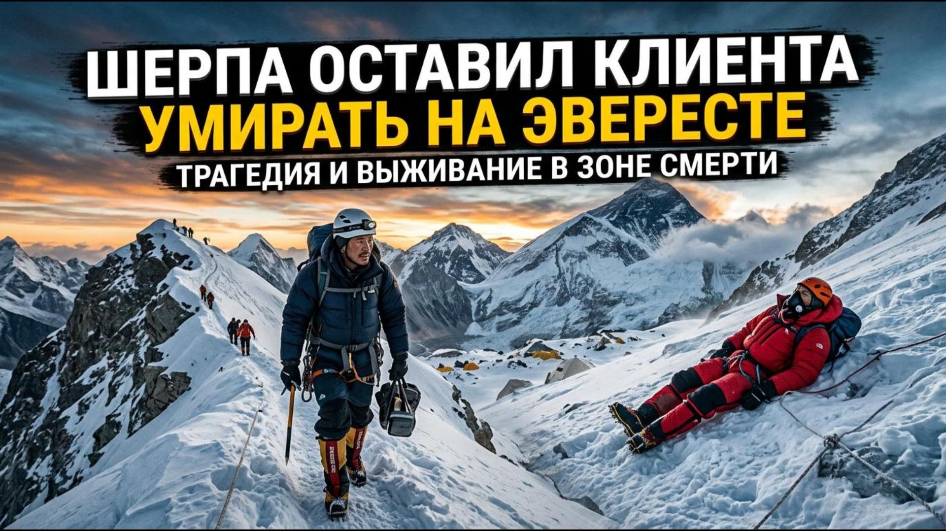 Шерпа оставил клиента умирать на Эвересте. И вот почему!