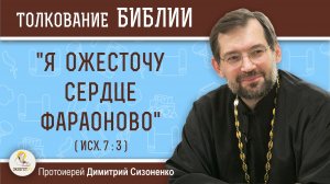 «Я ожесточу сердце фараоново» (Исход 7:3) Протоиерей Димитрий Сизоненко