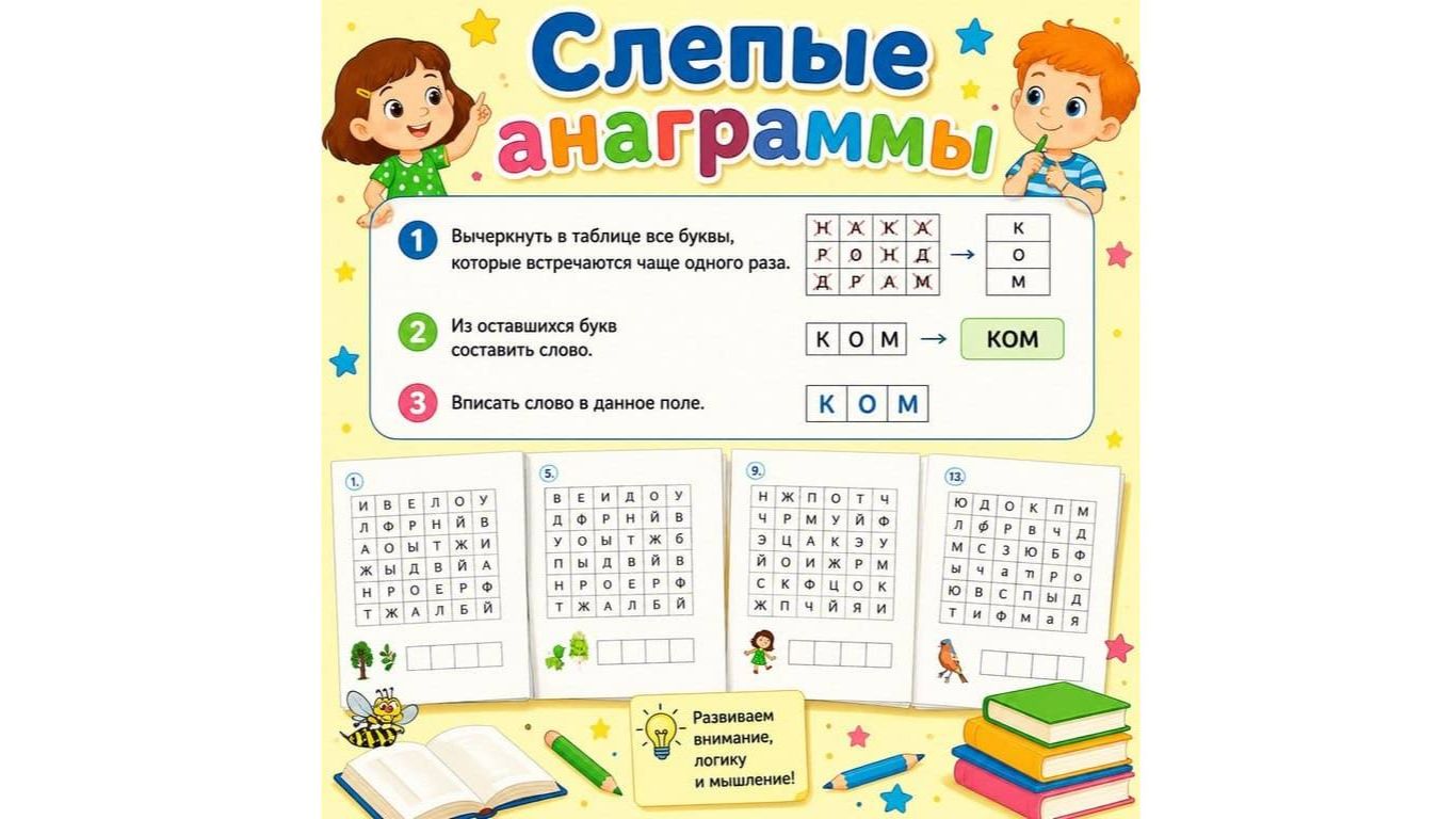 Слепые анаграммы смотреть онлайн