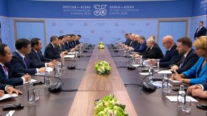 Vladimir Putin meeting with Prime Minister of Vietnam Le Minh Hung, June 18, 2026