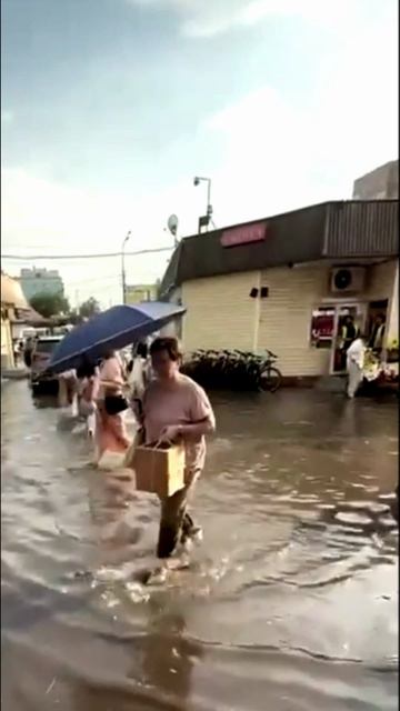 После ливня в Люберцах