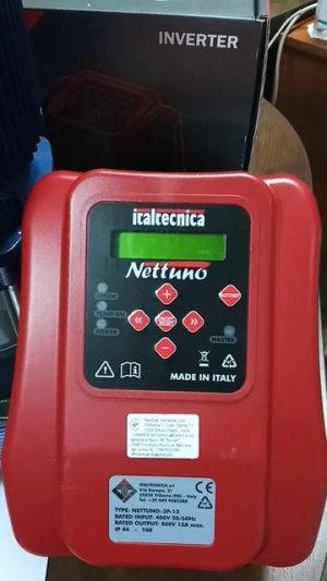 Nettuno italtecnika частотный преобразователь для управления насосом