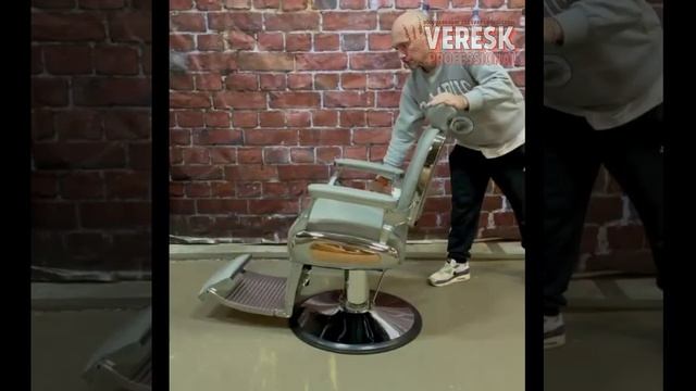 Кресло для барбершопа Пабло Грей