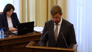 ПРЕДСЕДАТЕЛЬ ПРАВИТЕЛЬСТВА КРАЯ ОТЧИТАЛСЯ ПЕРЕД ДЕПУТАТАМИ ЗАКОНОДАТЕЛЬНОГО СОБРАНИЯ