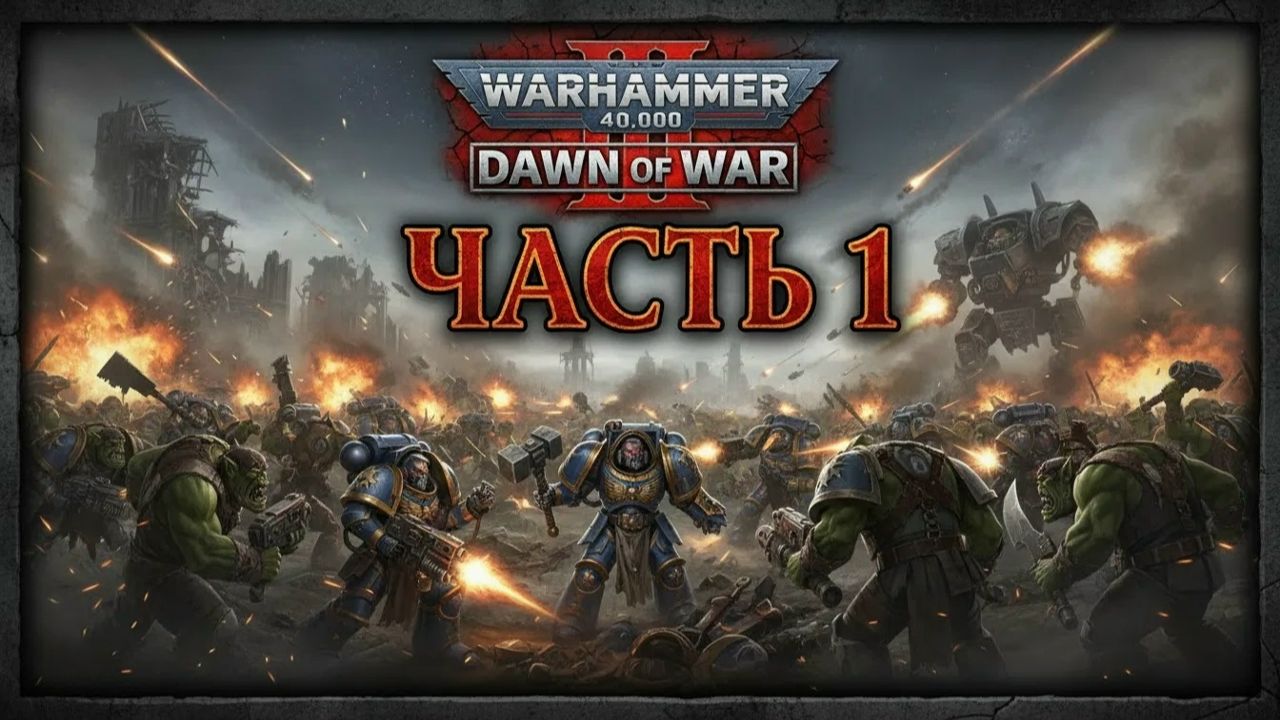Warhammer 40000 Dawn of War 3— Часть 1: Планета Войны