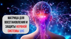 🔹 Матрица для ЦНС – Восстановление и защита нервной системы 🔹Очень мощная