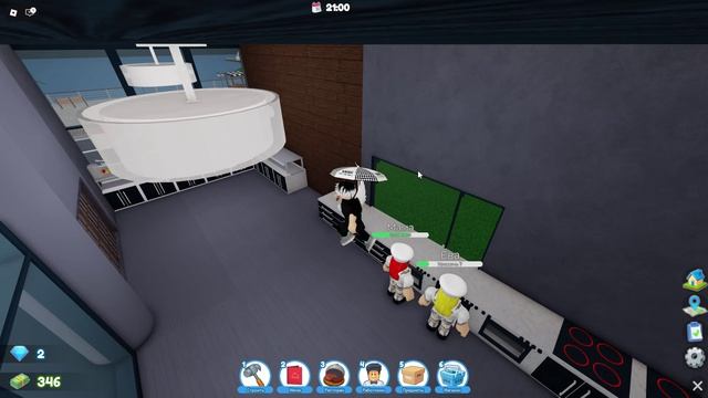 Играю в Restaurant Tycoon 2.