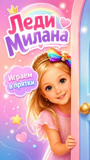 Леди Милана играет в прятки! Кто её найдёт? 😍