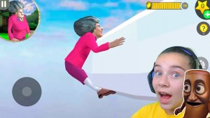 МИСС ТИ УЛЕТЕЛА на САМОЛЁТЕ Злая Учительница Scary Teacher 3D