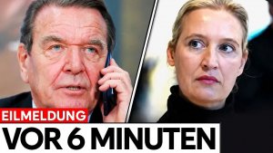 Gerhard Schröder ruft plötzlich WEIDEL an - das geht viral!