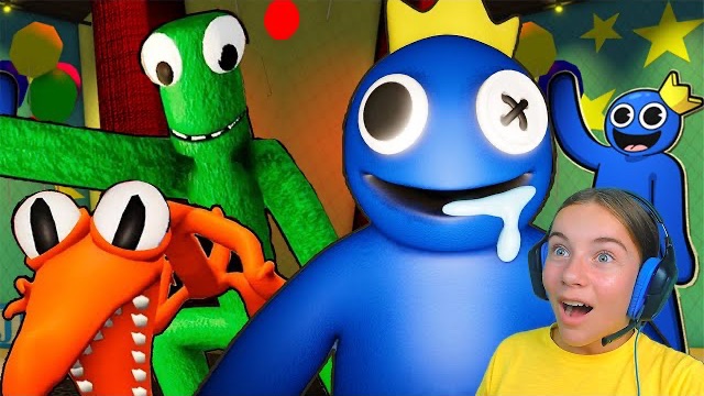 ОДНА ЖИЗНЬ, чтобы ПРОЙТИ РАДУЖНЫЕ ДРУЗЬЯ в ROBLOX! смотреть онлайн
