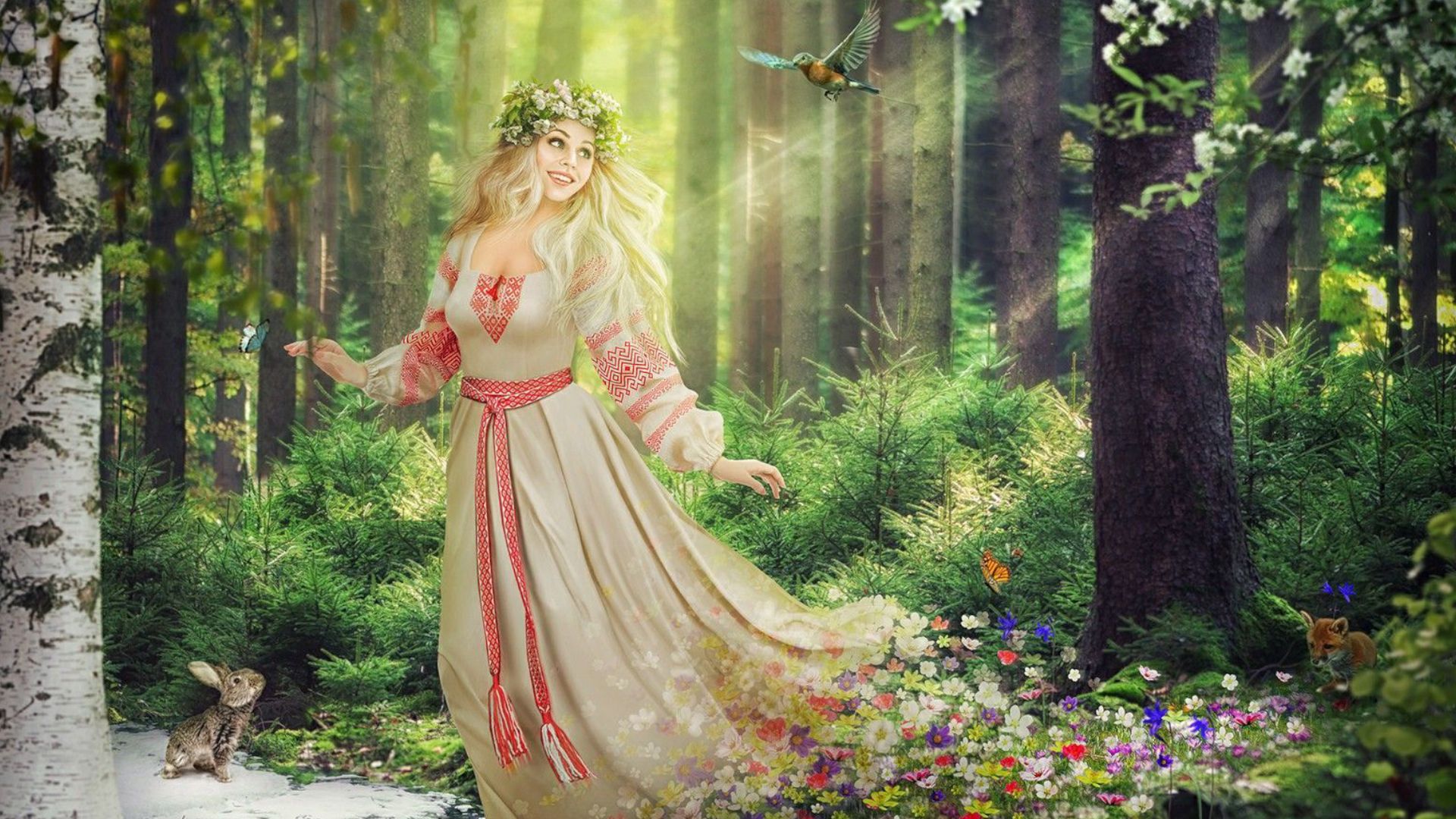 Я посажу лишь липы и берёзы