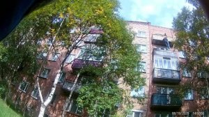 С балкона на балкон как Карлсон Home through the 5th floor balcony