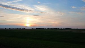 Закат солнца/Путевая зарисовка