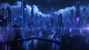 Dark Synthwave Mix Vol.39 🌃 1 Hour Neon Noir Cyberpunk BGM for Focus & Night ｜ Neon Horizon