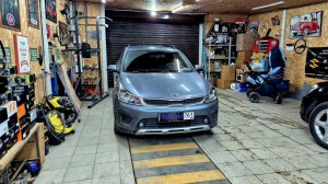 Kia Rio Установка бидиодных двухчиповых линз ZORKiY Bengal Tiger F40 4500K gen5 BI-LED.